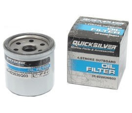 8M0162832 Фильтр масляный Quicksilver для 4-тактных Mercury от 8 до 30 л.с.